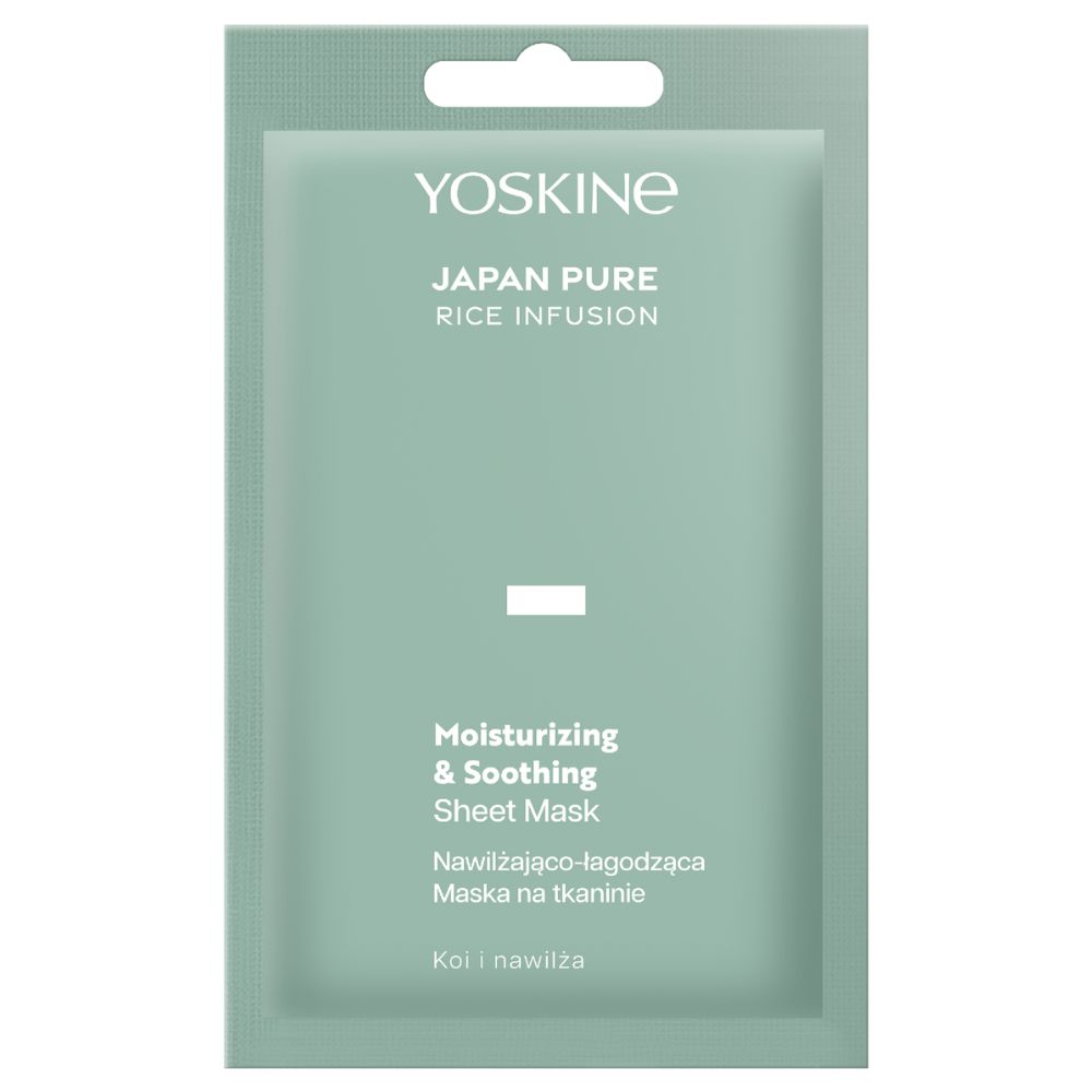 Yoskine Japan Pure Rice Infusion maska na tkaninie 1 sztuka