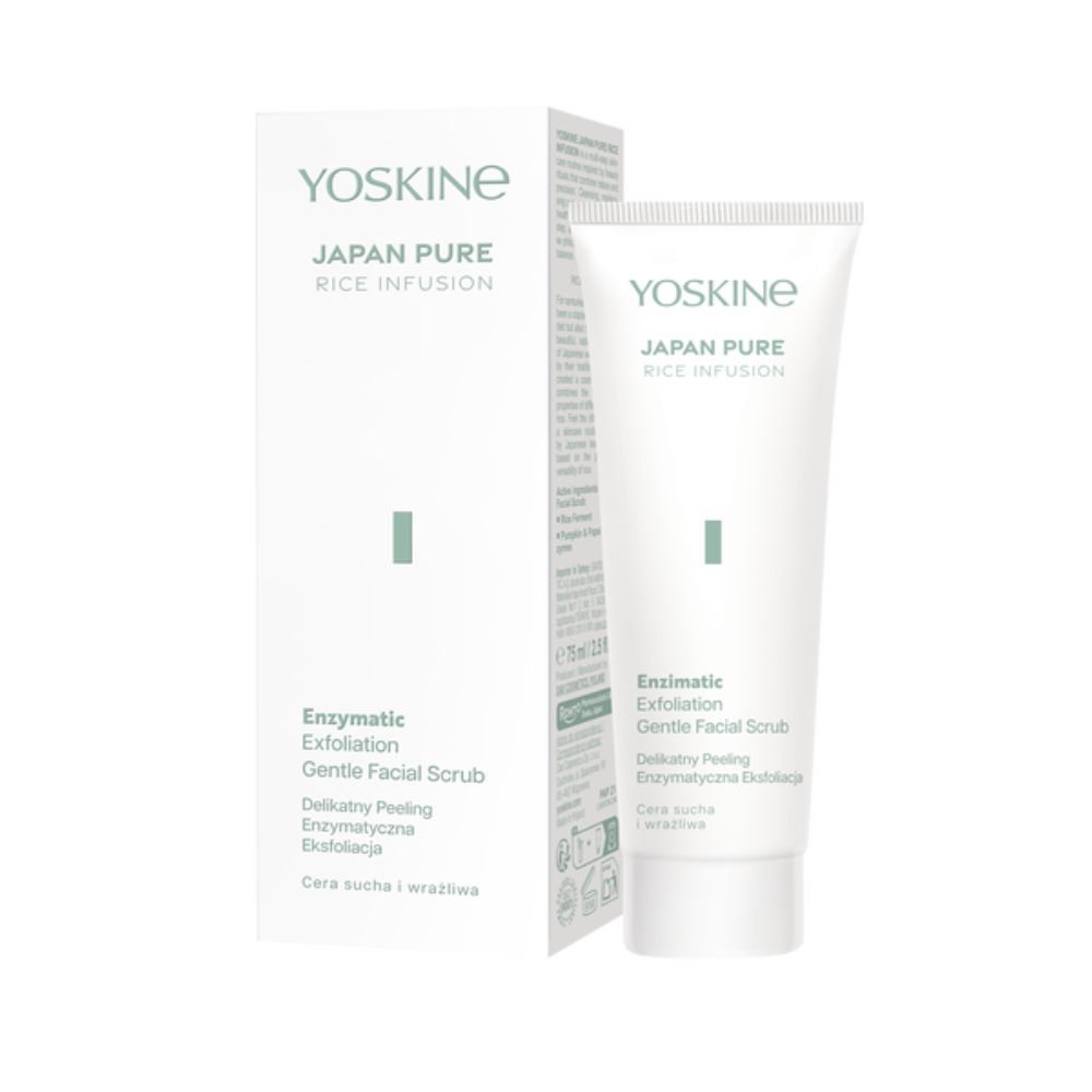 Yoskine Japan Pure Rice Infusion Peeling Odmładzający z Enzymami 75 ml
