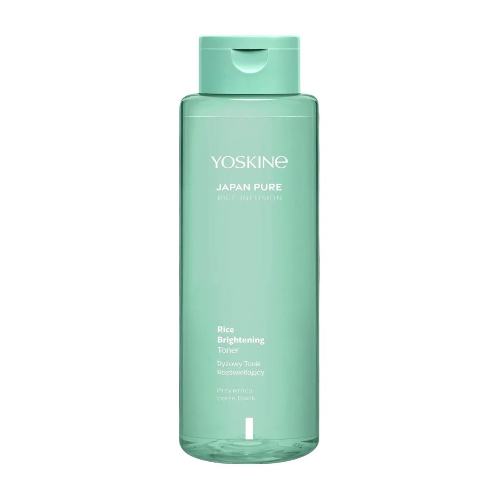 Yoskine Japan Pure tonik do twarzy ryżowy rozświetlający 400 ml
