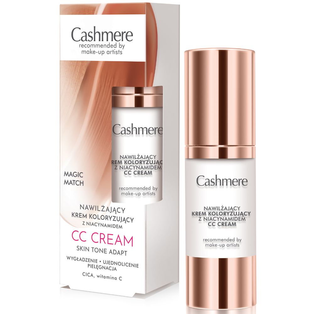 Cashmere CC Cream Magic Match nawilżający krem koloryzujący z niacynamidem 30 ml
