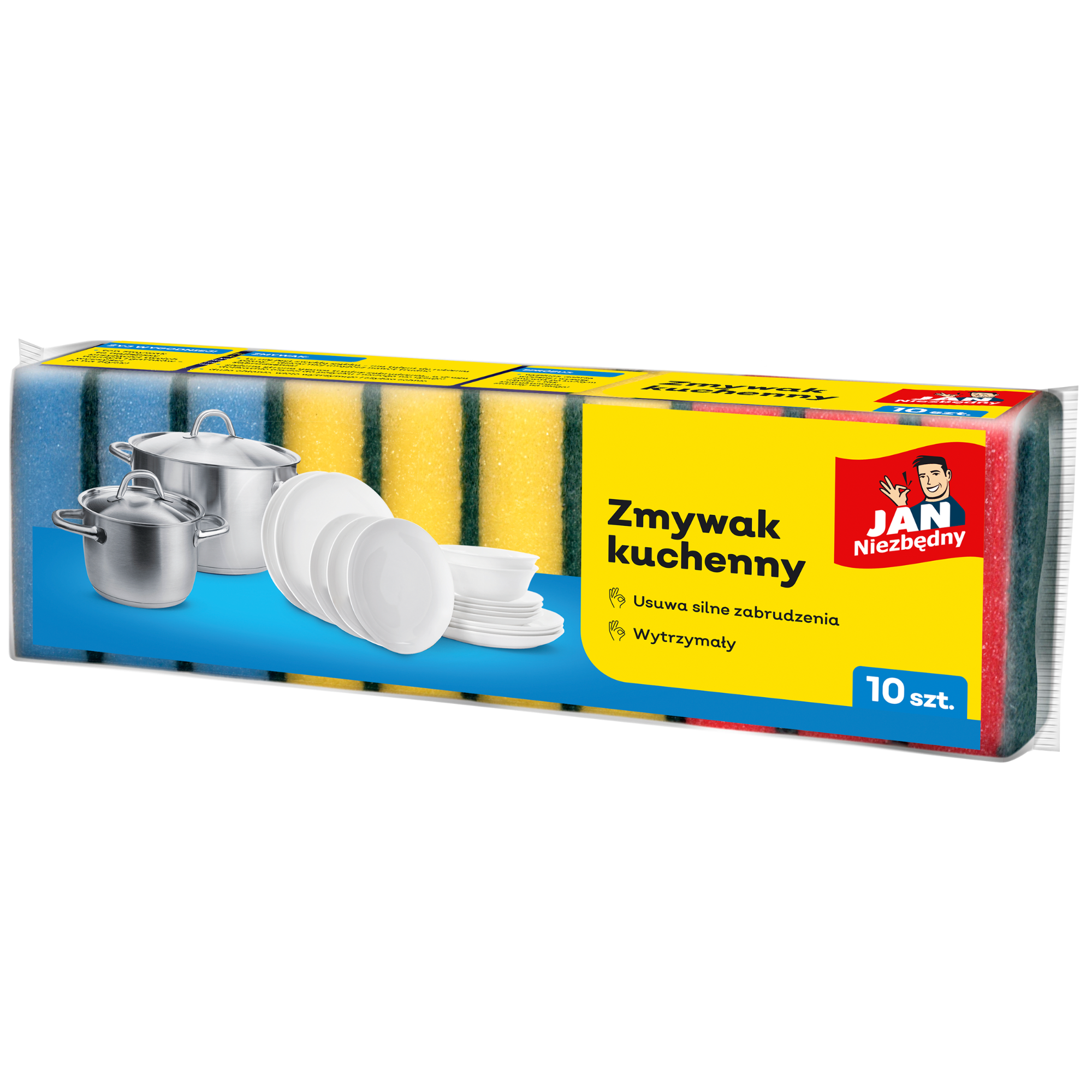 Jan Niezbędny Zmywak kuchenny 10 sztuk
