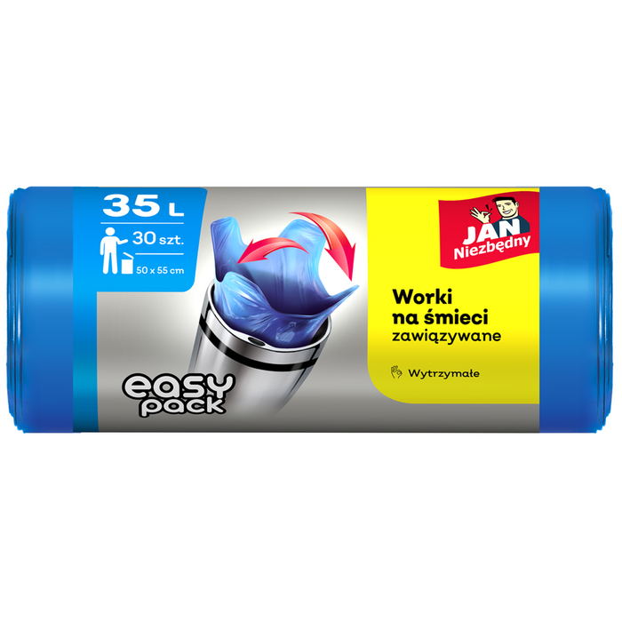 Jan Niezbędny Easy-Pack Worki na śmieci 35 l 30 sztuk main product photo