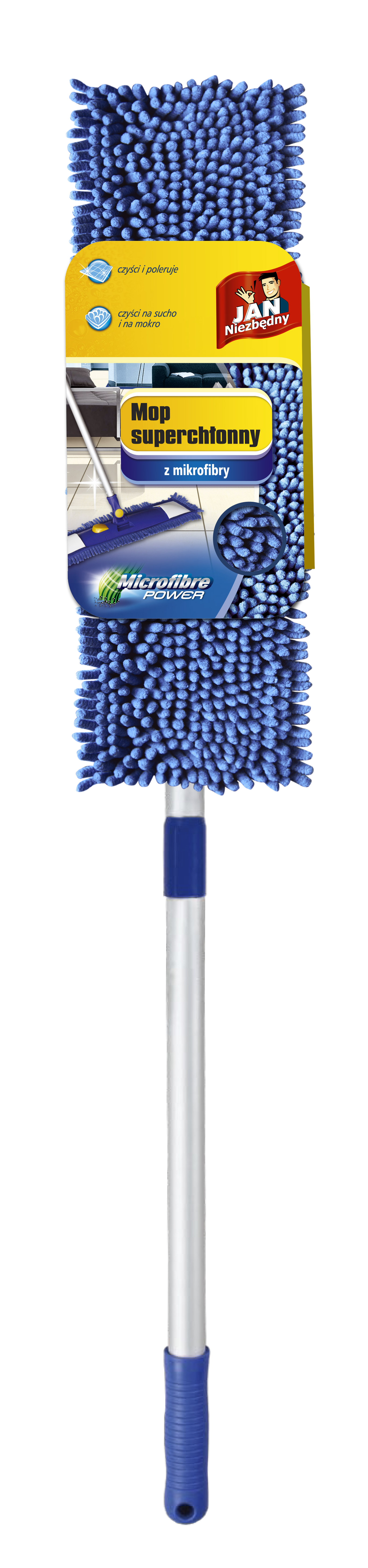JAN NIEZBEDNY MOP PLASKI Z MIKROFIB.1SZT main product photo