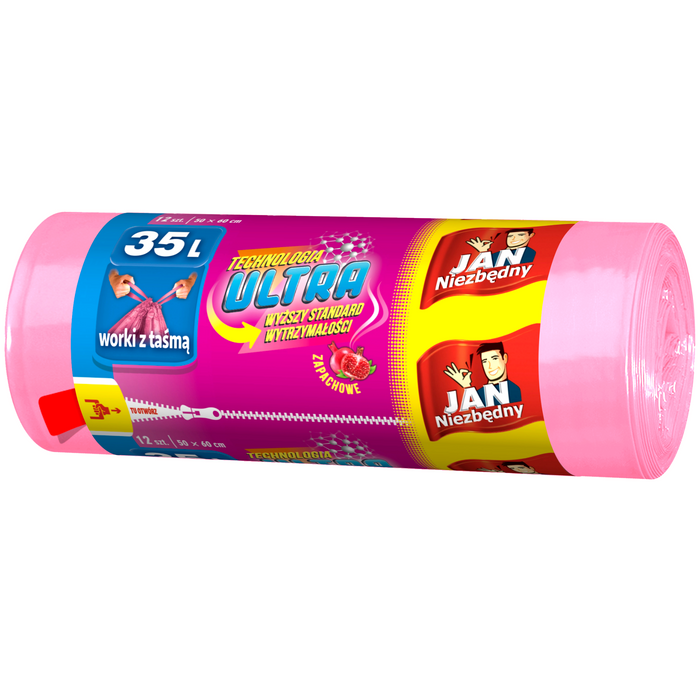 JN WORKI LD ULTRA ZAPACHOWE 35L 12 SZT main product photo