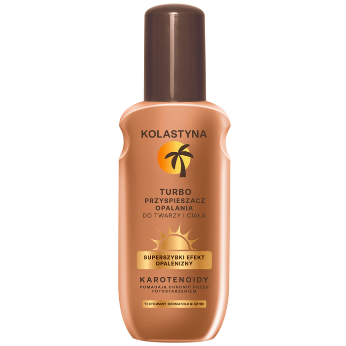 KOLASTYNA TURBOPRZYSPIESZACZ OPALANIA do twarzy i ciała 150 ML main product photo