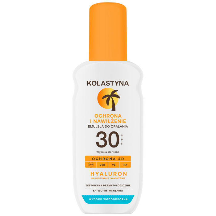 Kolastyna Emulsja do opalania w sprayu SPF30 150ml main product photo