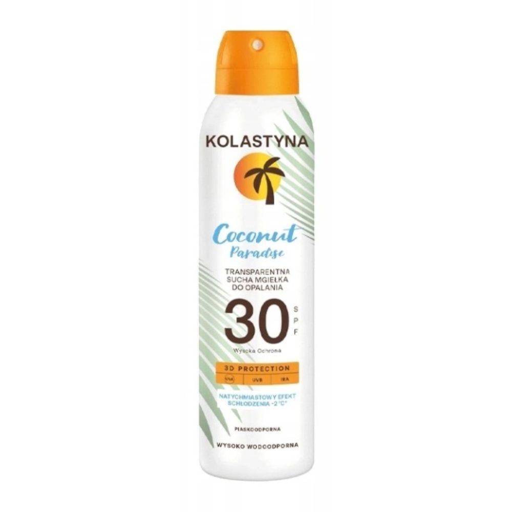 Kolastyna Coconut Paradise mgiełka ochronna spf30 150 ml