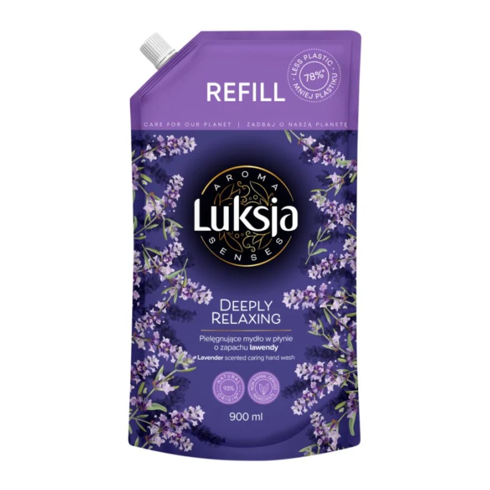 Luksja Aroma Relax zapas mydło w płynie 900 ml