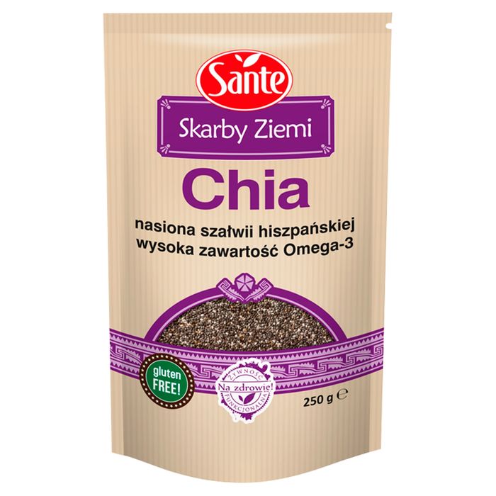 Sante Skarby Ziemi Chia nasiona szałwii hiszpańskiej 250 g main product photo