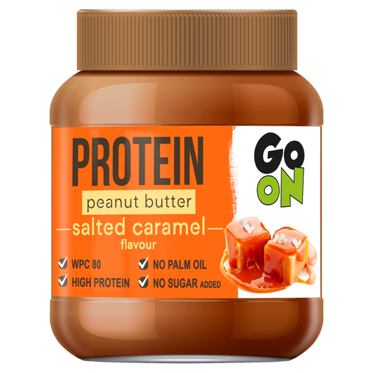 Sante Go On masło orzechowe o smaku słonego karmelu 350g