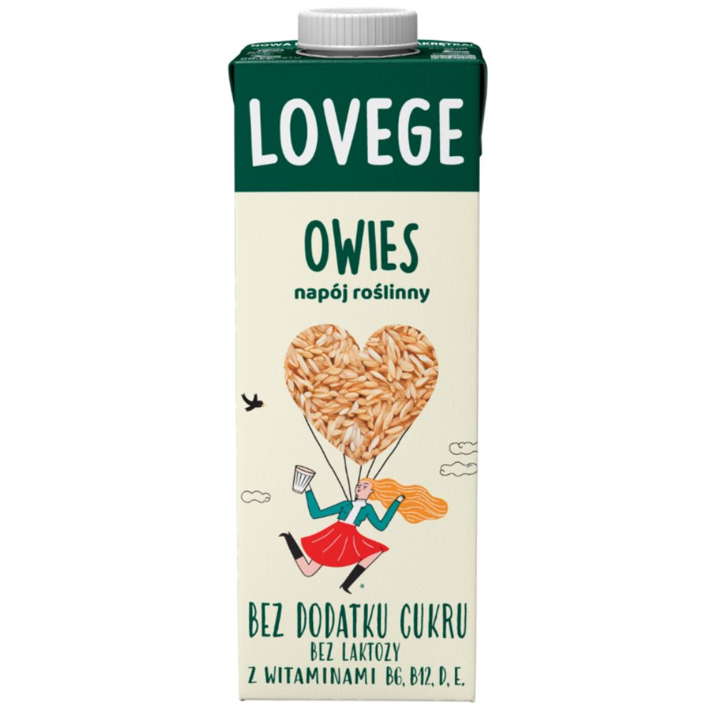 Sante Lovege roślinny napój owsiany 1 l