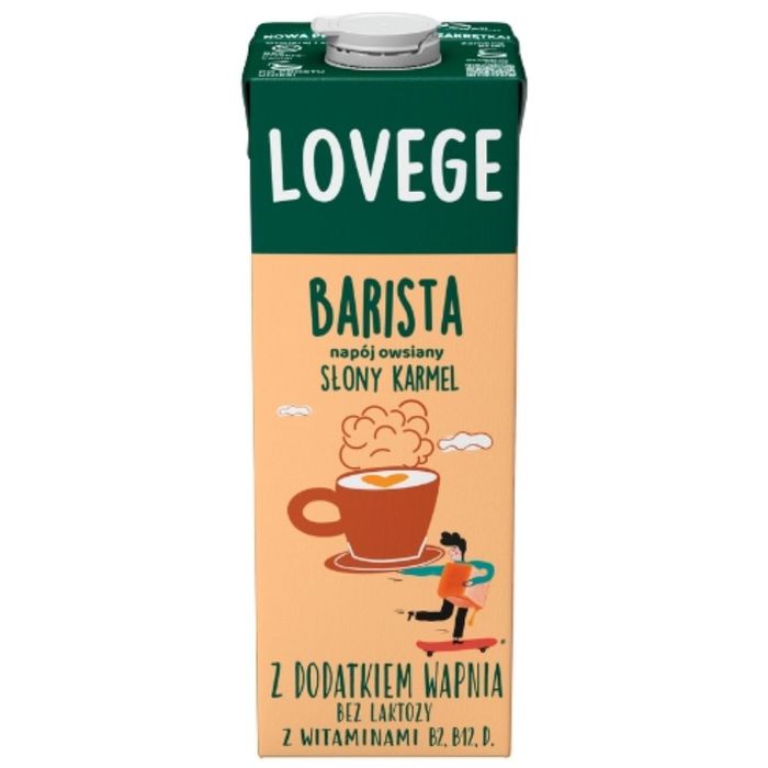 Sante Lovege Barista Słony Karmel napój owsiany 1 l main product photo