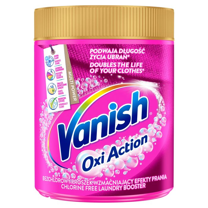 Vanish Oxi Action Odplamiacz do tkanin w proszku 470 g main product photo