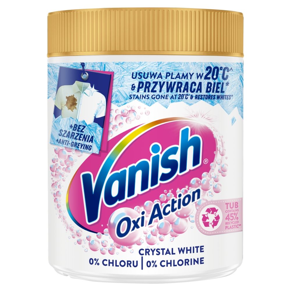 Vanish Oxi Action proszek do prania białego 470 g