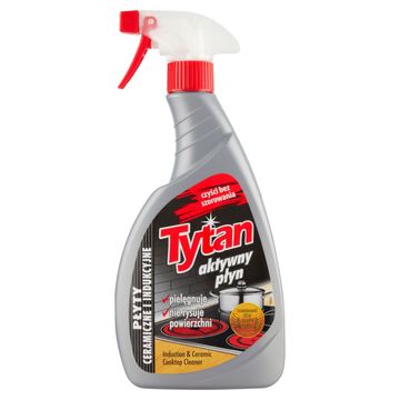 Tytan Płyn do czyszczenia płyt ceramicznych i indukcyjnych spray 500 g