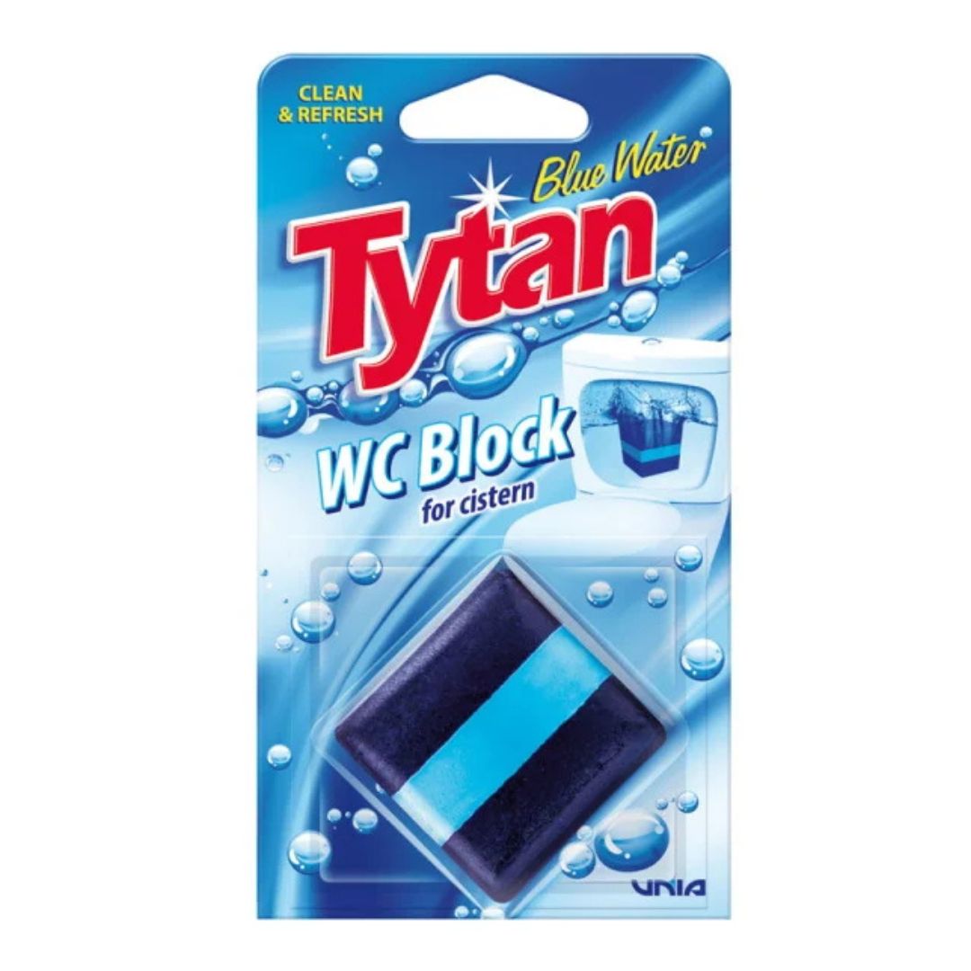 Tytan kostka do spłuczki WC Blue Water 50 g