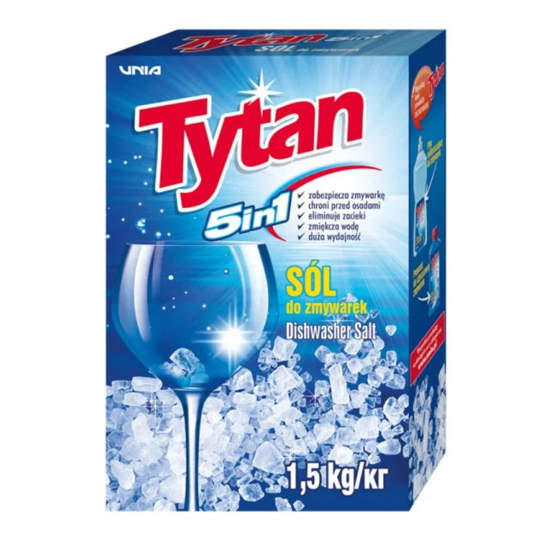 Tytan Sól do zmywarki ochronna 5w1 1,5 kg