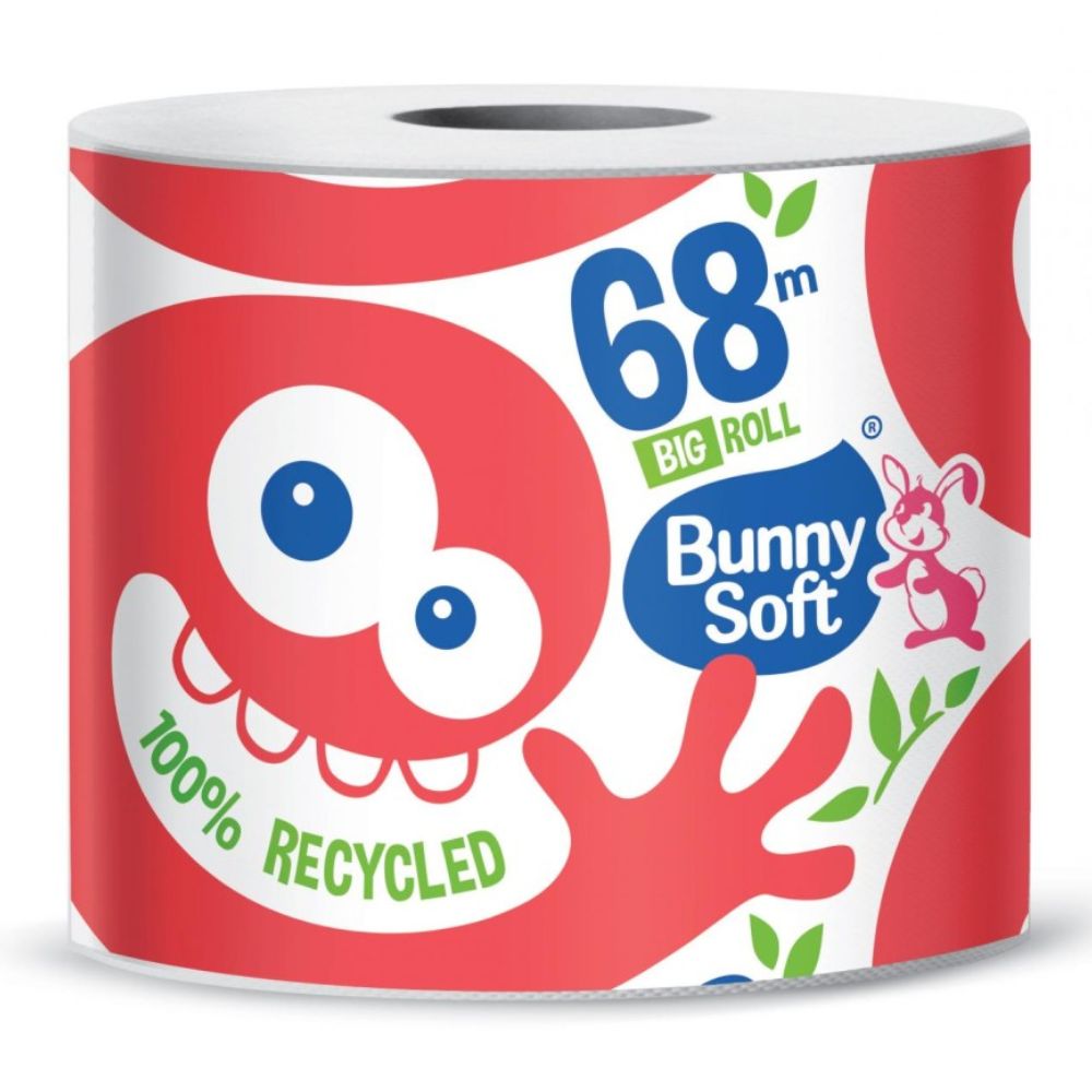 Bunny Soft Big Rolka papier toaletowy 1 sztuka