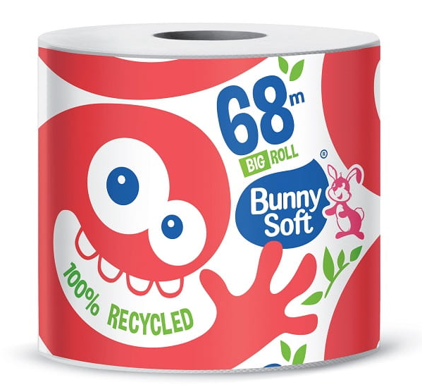 Bunny Soft Big Rolka papier toaletowy 68m