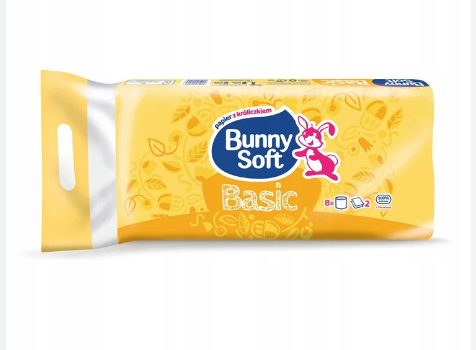 BUNNY SOFT PAP.TOAL.CELULOZA 2W BASI 8R