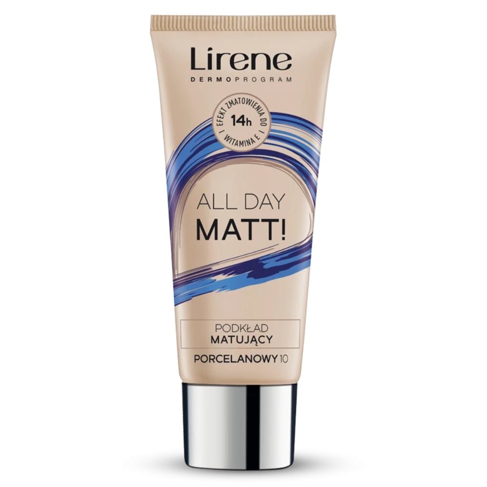 Lirene Podkład matujący porcelanowy 10 30 ml