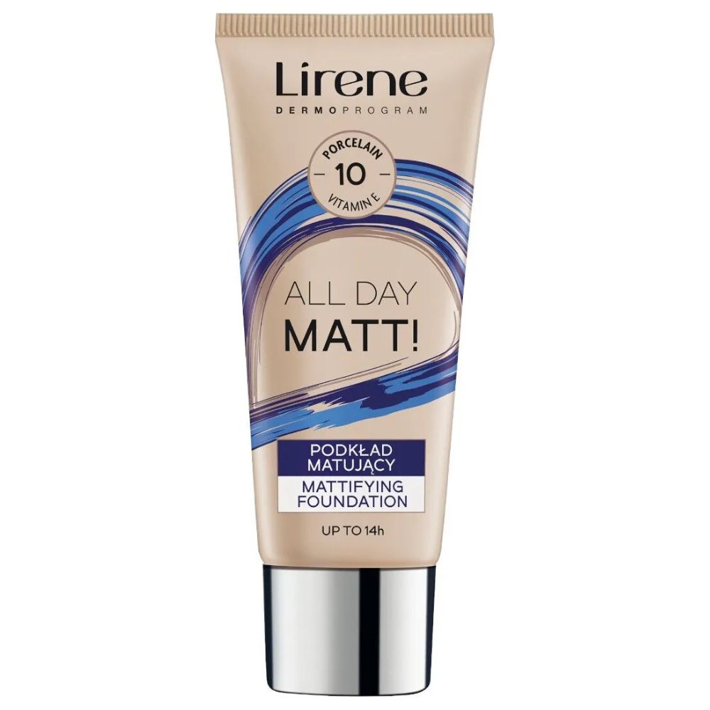 Lirene Podkład matujący porcelanowy 10 30 ml