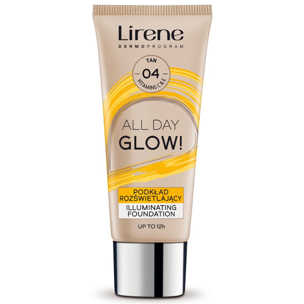 Lirene All Day Glow! Opalony 04 podkład rozświetlający 30 ml