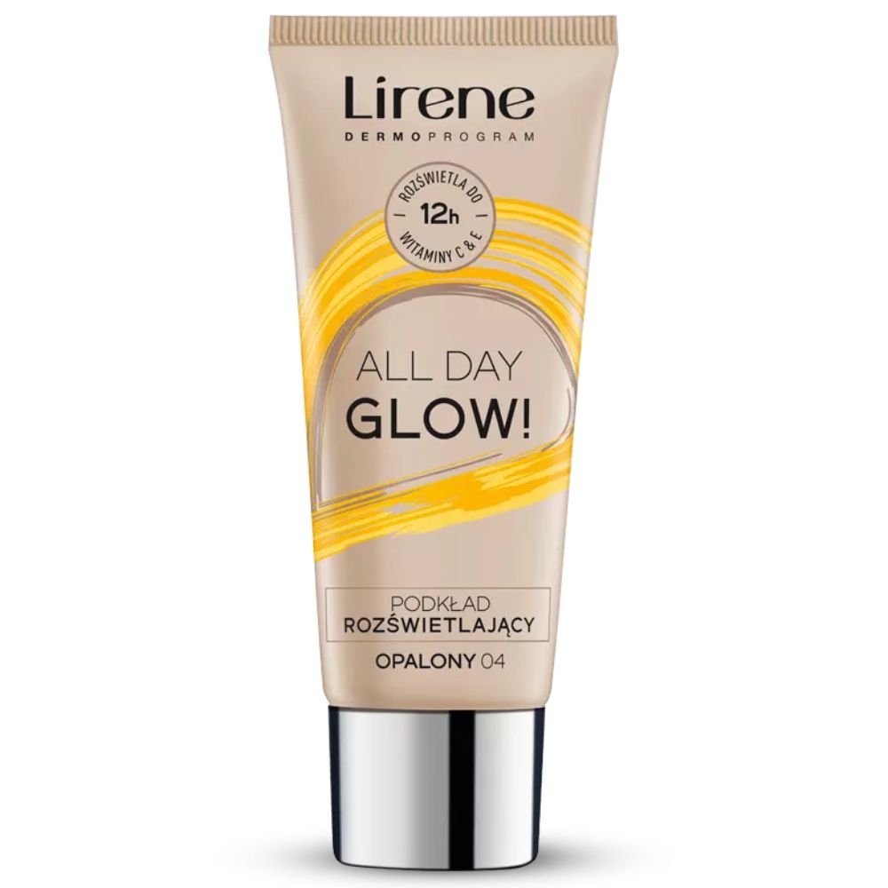 Lirene All Day Glow! Opalony 04 podkład rozświetlający 30 ml