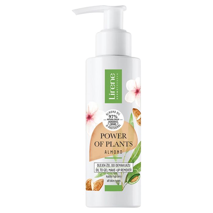 Lirene Power of Plants Almond Olejek-żel do demakijażu 145 ml main product photo