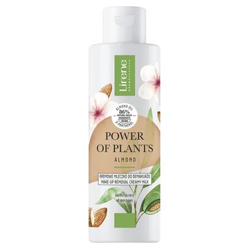 Lirene Power of Plants Almond Kremowe mleczko do demakijażu 200 ml