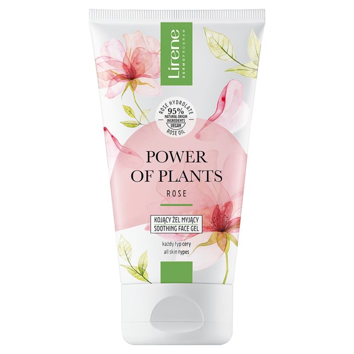 Lirene Power of Plants Rose Kojący żel myjący 150 ml main product photo