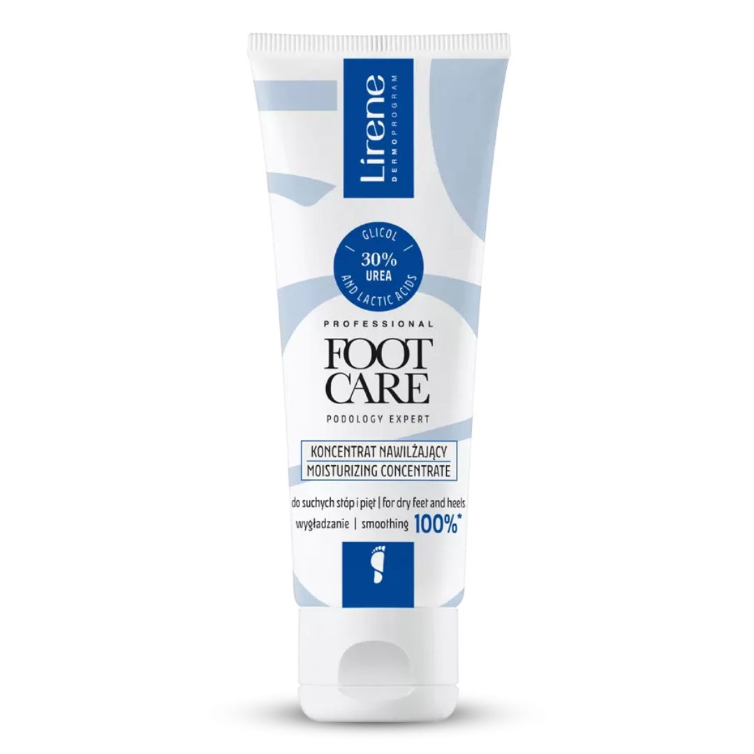 Lirene koncentrat nawilżający do suchych stóp i pięt Foot Care Podology Expert 75 ml