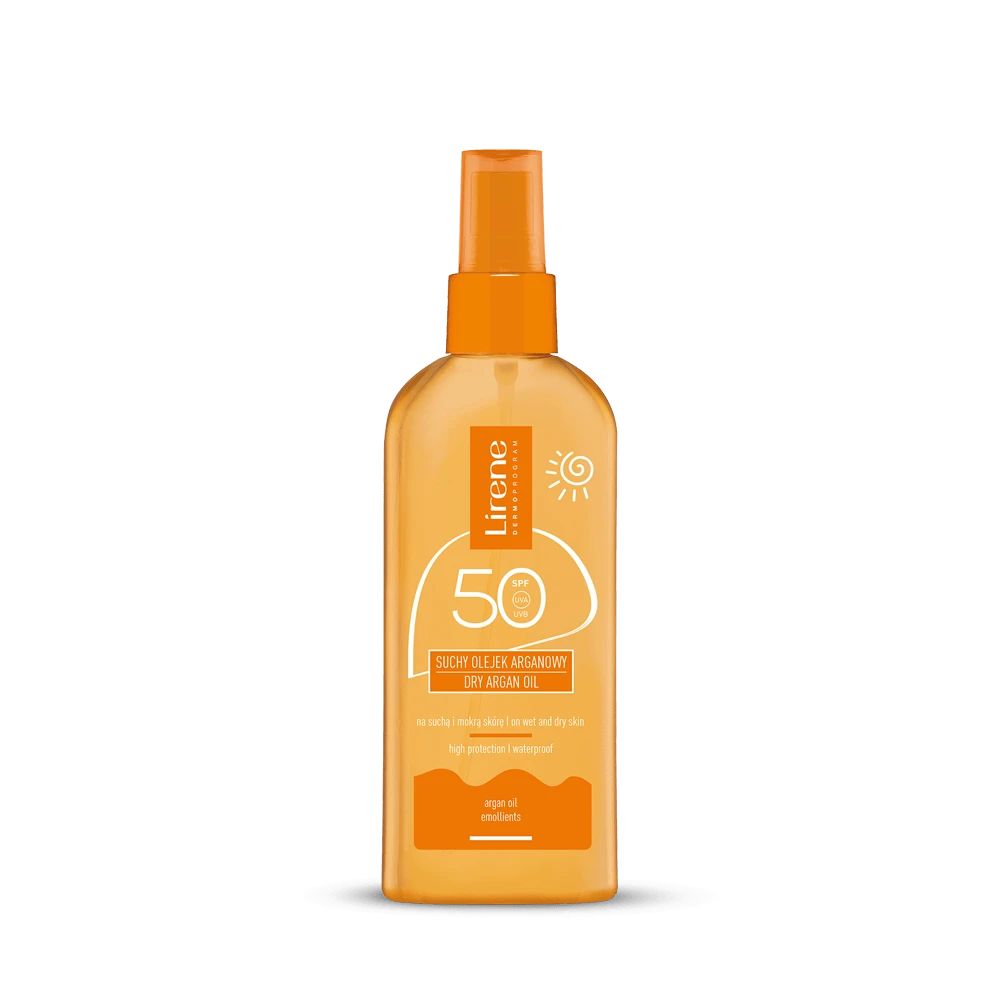 Lirene Sun suchy Olejek arganowy ochronny SPF 50 150 ml