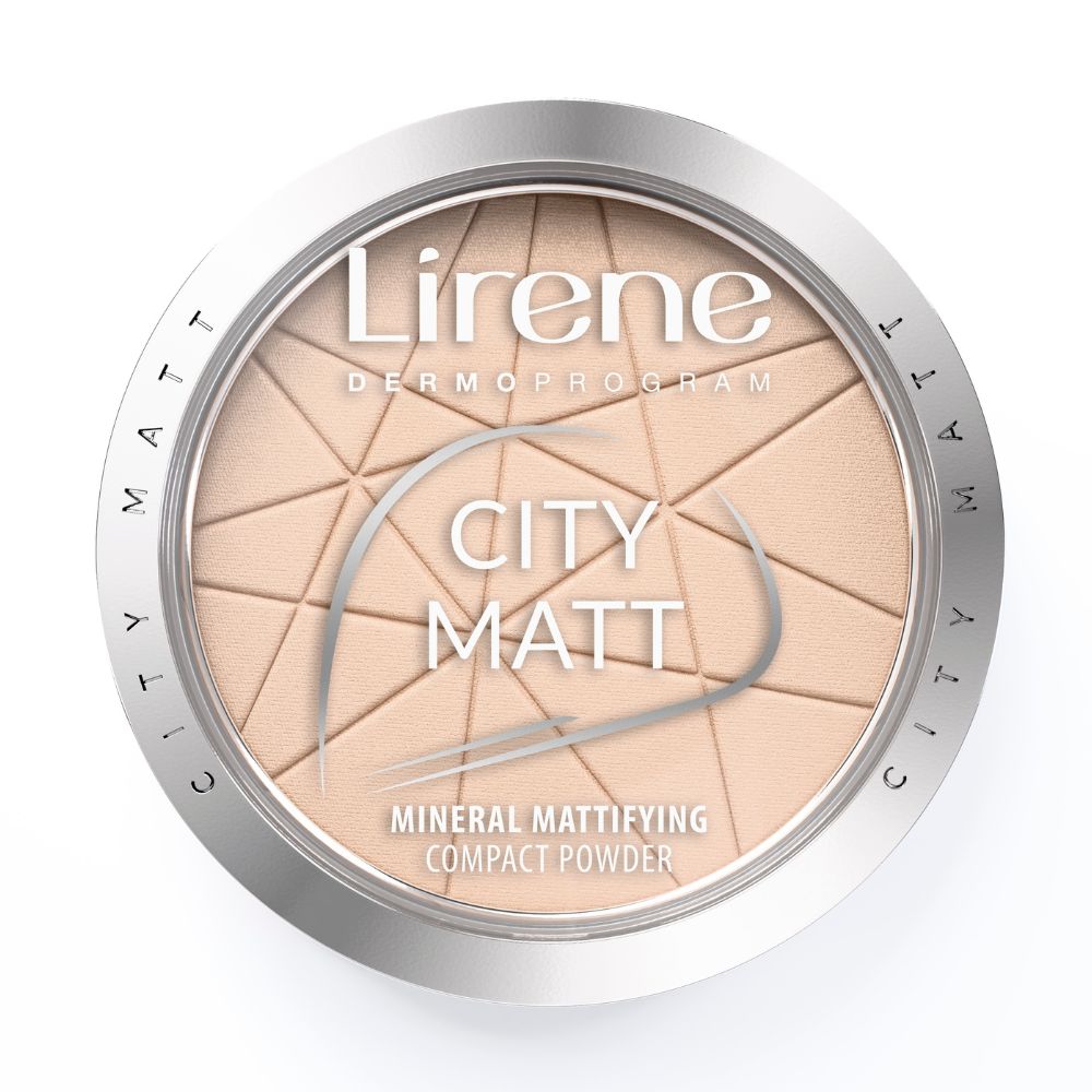 Lirene City Matt Mineralny puder matujący 01 transparentny 9 g