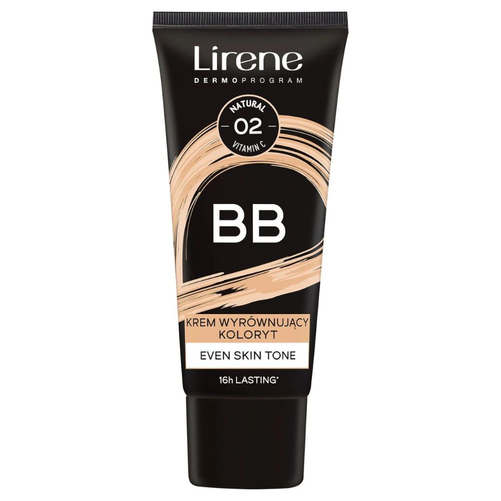 Lirene krem BB z kwasem hialuronowym i witaminą C 02 Naturalny 30ml