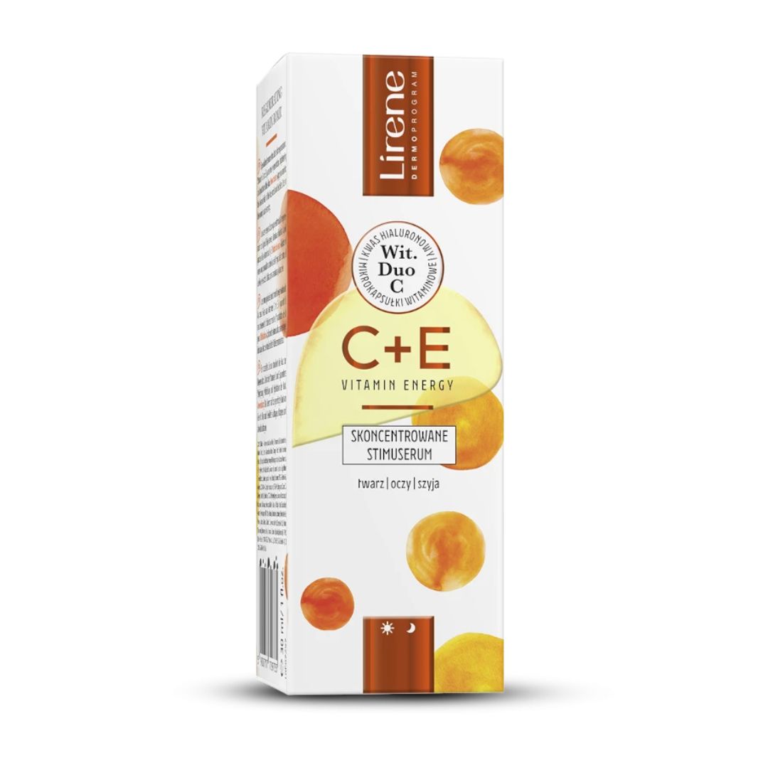Lirene serum do twarzy C+E Vitamin Energy Stimuserum 30 ml