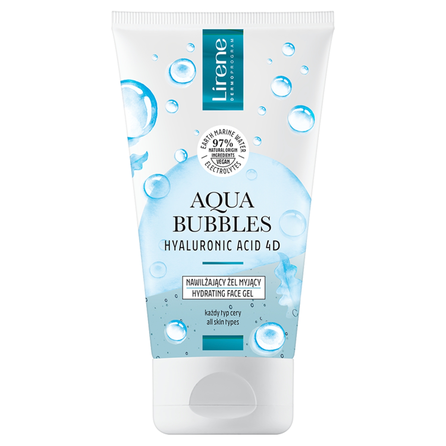 Lirene Aqua Bubbles Nawilżający żel myjący 150 ml