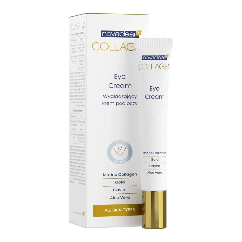 Novaclear Collagen wygładzający krem pod oczy 15 ml