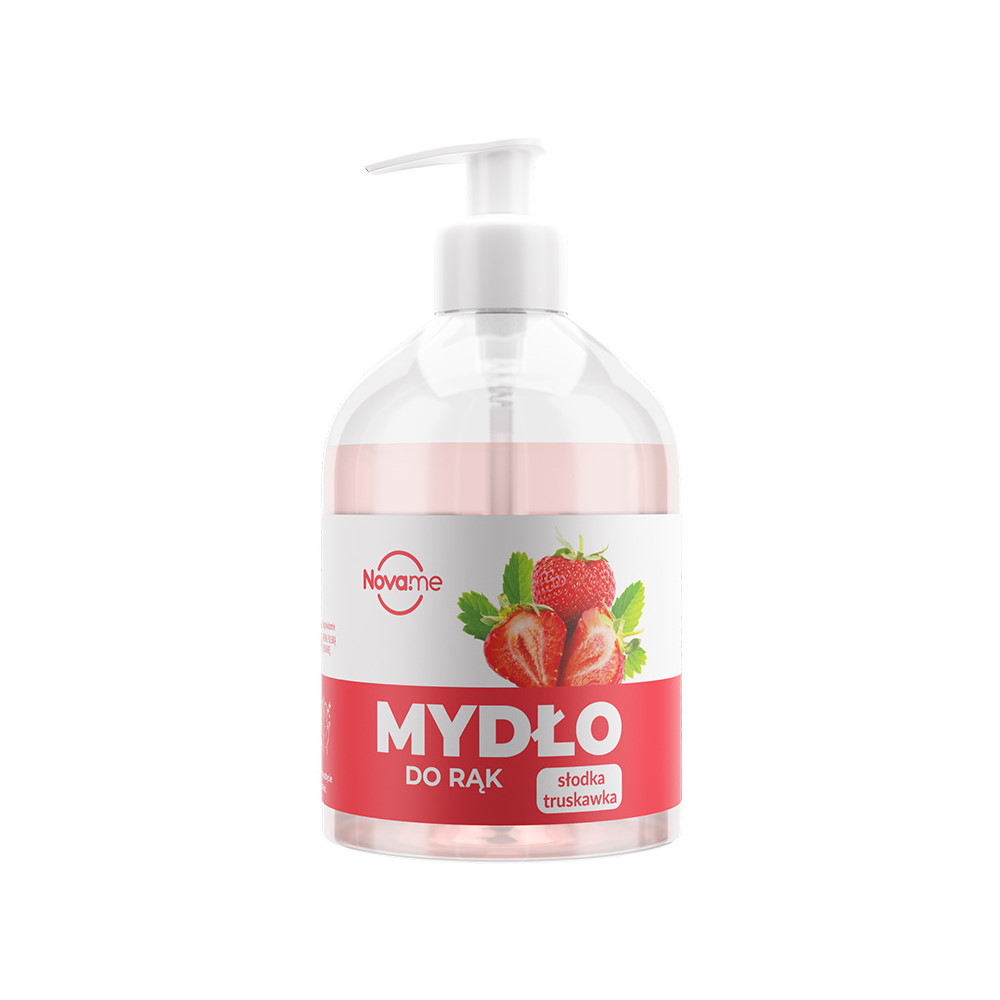 NOVAME mydło do rąk TRUSKAWKA  500ML