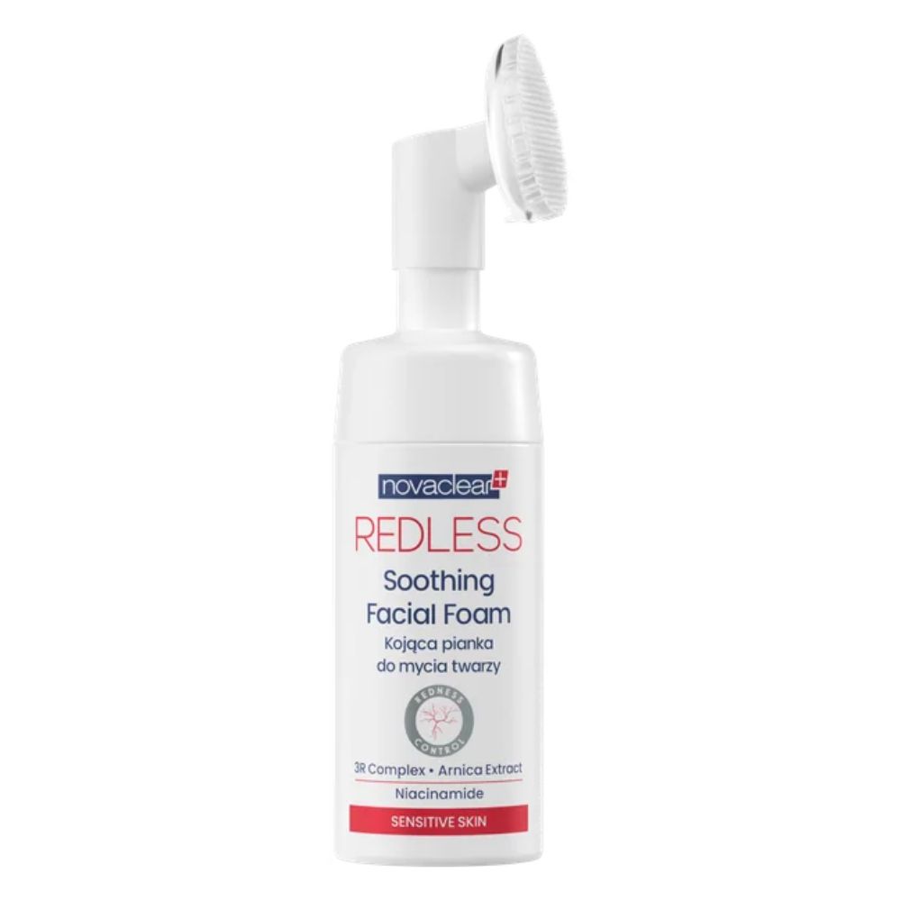 Novaclear Redless kojąca pianka do mycia twarzy 100 ml