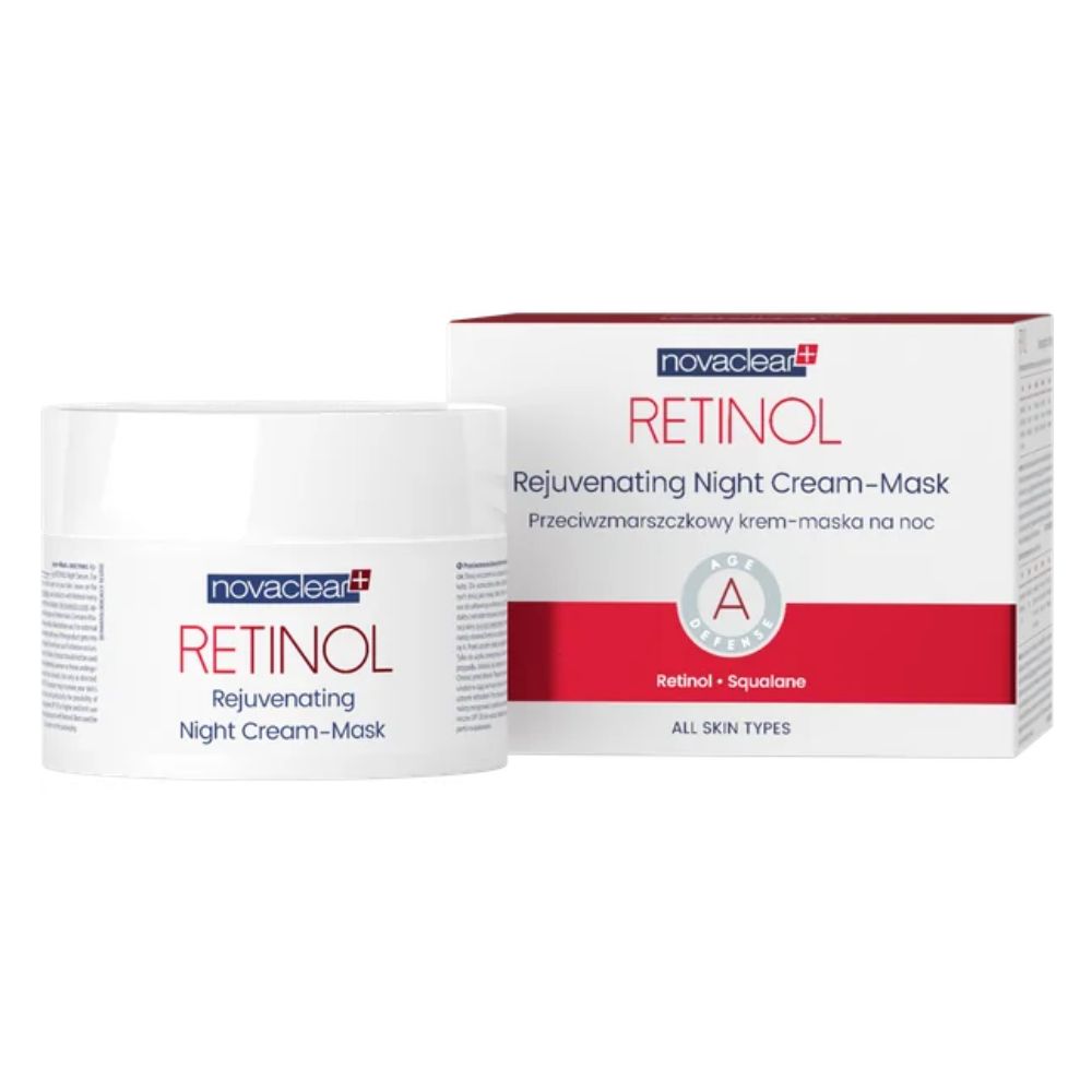 Novaclear Retinol przeciwzmarszczkowy krem-maska na noc 50 ml