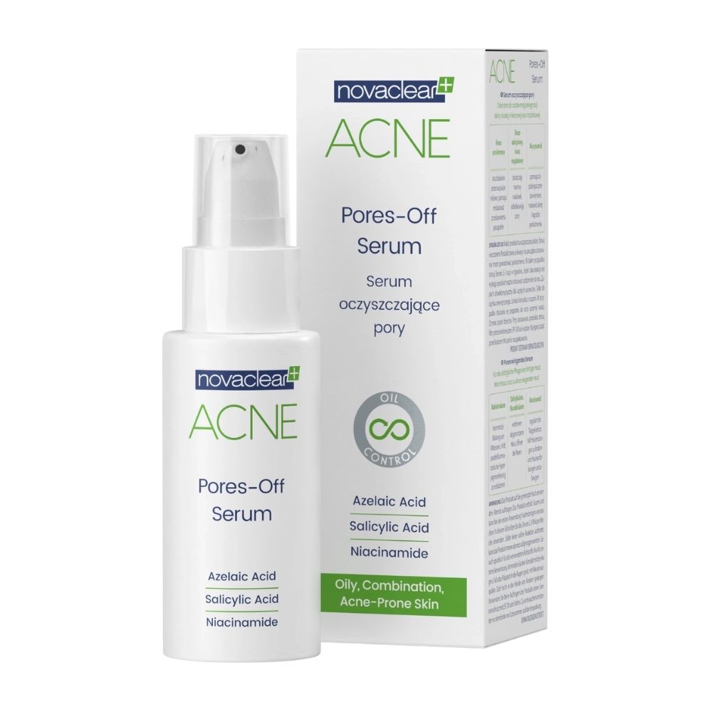 Novaclear Acne Pores-Off serum oczyszczające pory 30 ml