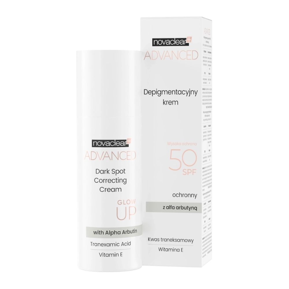 Novaclear Advanced depigmentacyjny krem do twarzy z alfa-arbutyną 50 ml