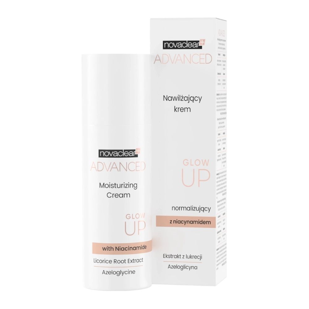 Novaclear Advanced nawilżający krem do twarzy z niacynamidem 50 ml