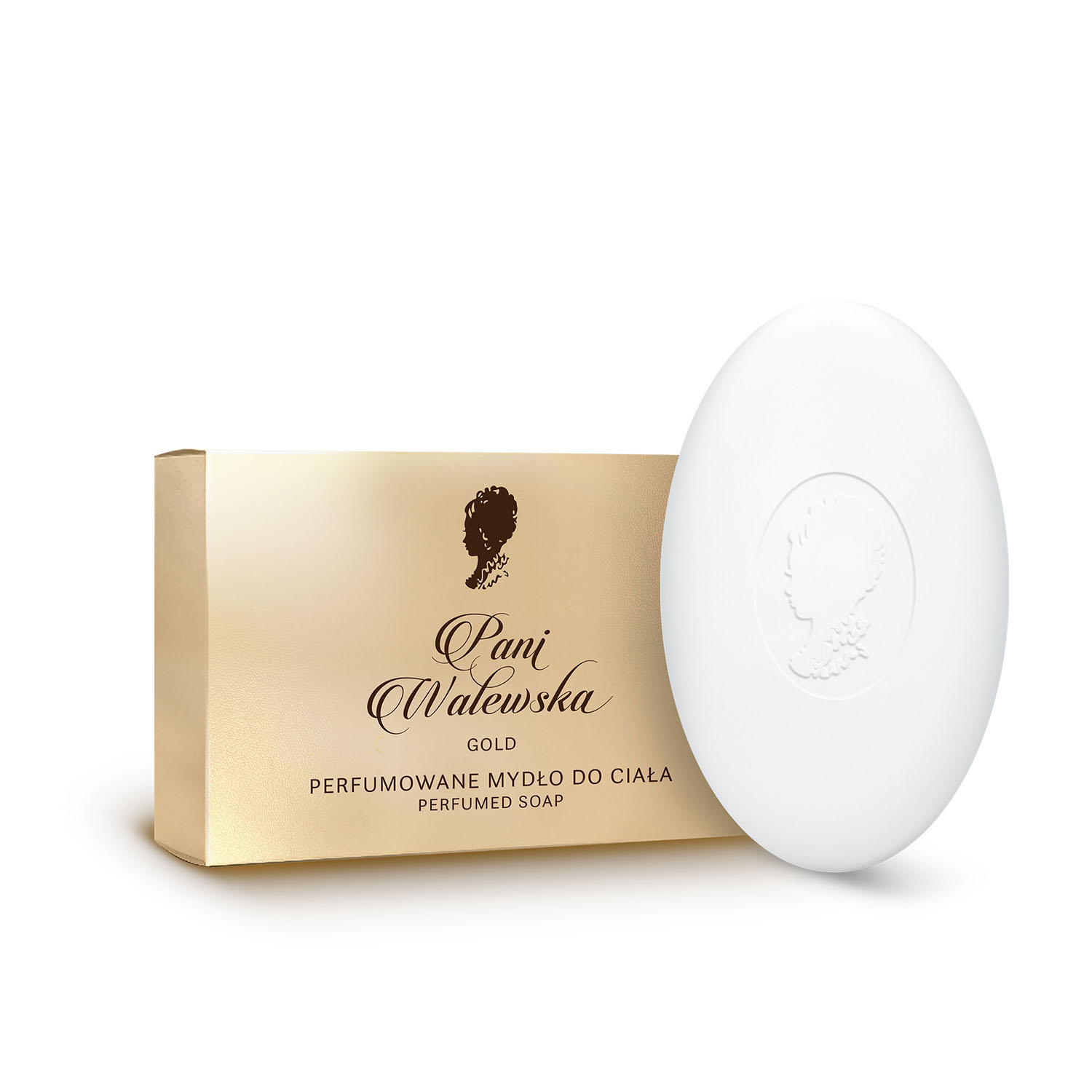 Pani Walewska Gold mydło do ciała w kostce perfumowane