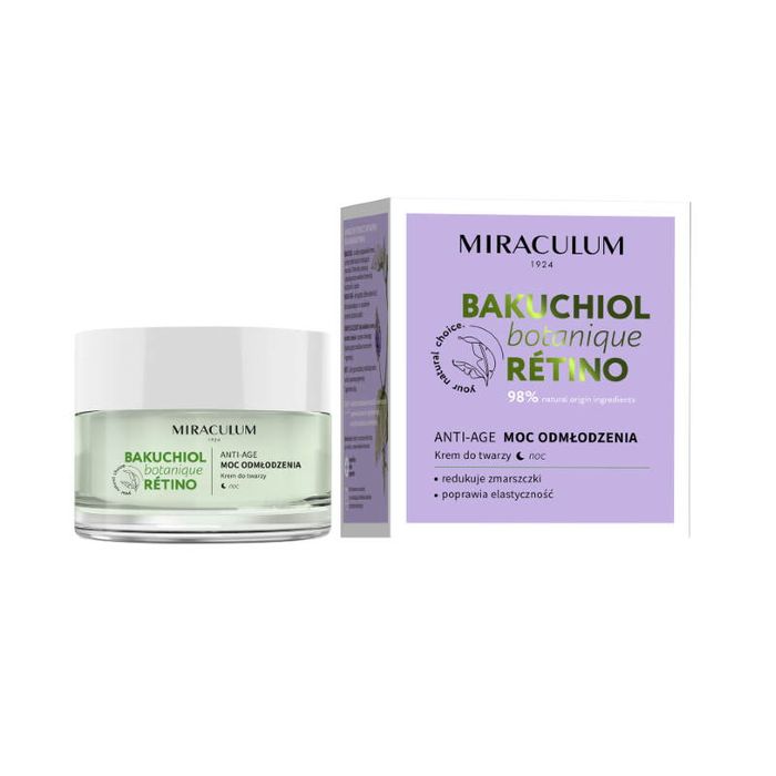 MIRACULUM BAKUCHIOL odmładzający krem na noc 50ML main product photo