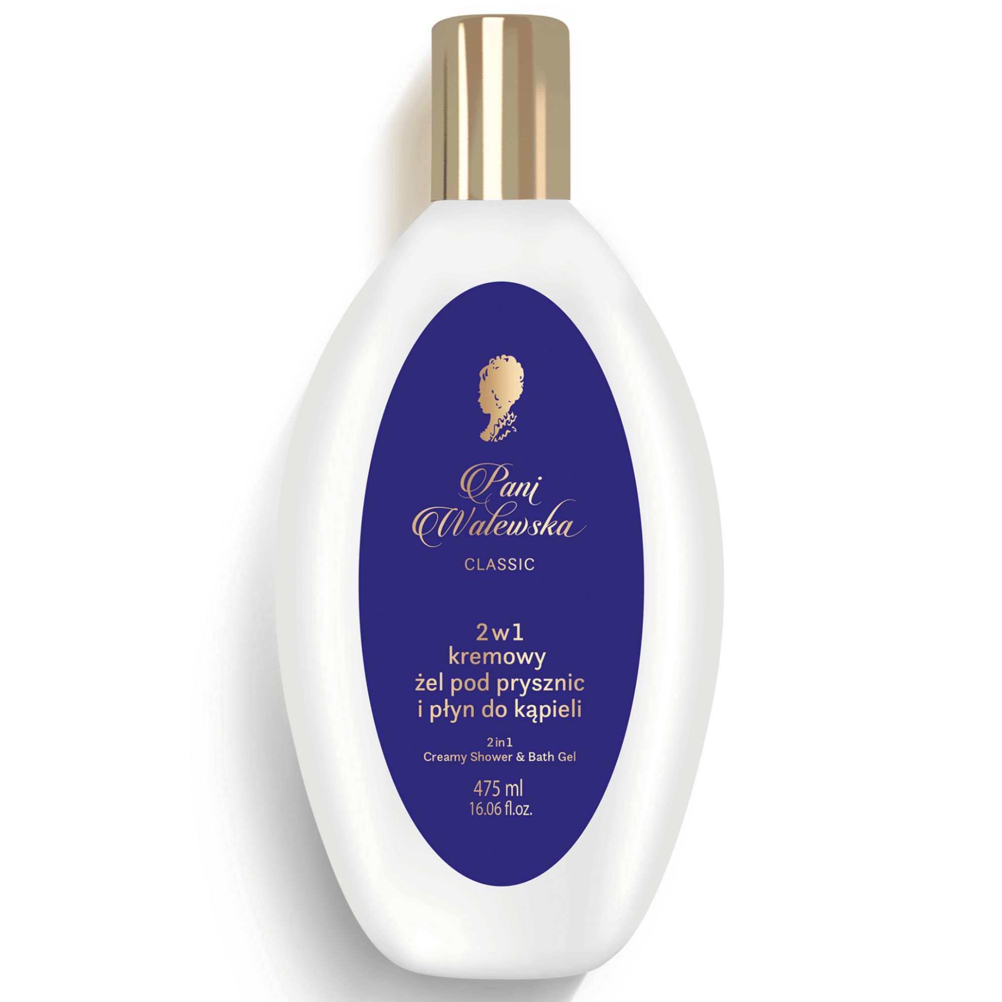 PANI WALEWSKA Classic 2 w 1 kremowy żel pod prysznic i płyn do kąpieli 475 ml