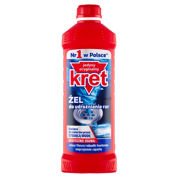 kret Żel do udrożniania rur 500 g main product photo