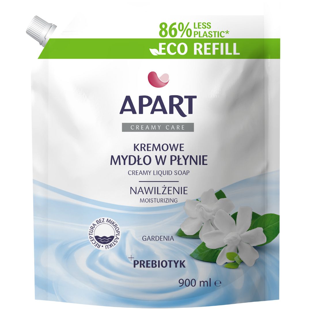 Apart Creamy Care kremowe mydło w płynie zapas Gardenia 900 ml
