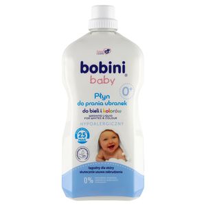 bobini Baby Płyn do prania ubranek bieli i kolorów hypoalergiczny 1,8 l (25 prań)